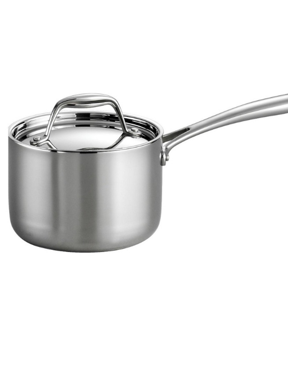 Tramontina triply 10/18 stainless steel 1.5qt sauce pan (used & is good conditio